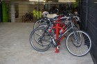 Bike racks at Wiehle-Reston East Open  House