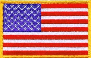 U.S.  Flag patch/Credit: Swimport.com