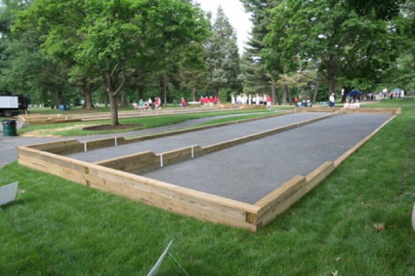 Outdoor Bocce Court/Credit: Joy of Bocce