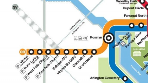 Map of Silver Line/Credit: Metro
