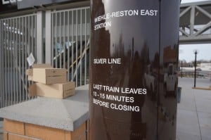 Putting Finishing Touches on Wiehle-Reston East Metro station