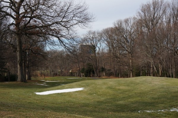 Reston National Golf Course in Winter
