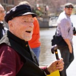Bob Simon at his 100th birthday celebration