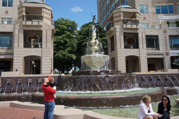 Mercury Fountain at Reston Town Center