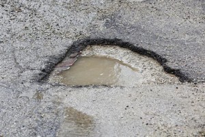 Pothole/Credit: State Farm Insurance