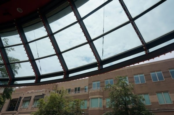Bow Tie Cinema roof at Reston Town Center