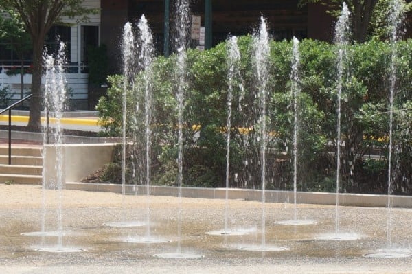 Fountain at Town Square Park, Reston Town Center