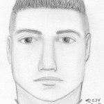 Sketch of suspect in stabbing at Clyde's/FCPD