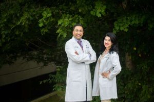 Dr. Tarique Zahir (left) and Dr. Taseen Mir. 