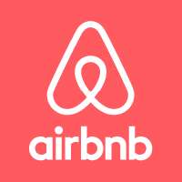 Airbnb logo, photo via Airbnb