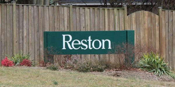 Reston sign