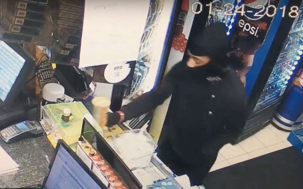 VIDEO: Police Seek Help Identifying Masked Man in Gas Station Robbery ...