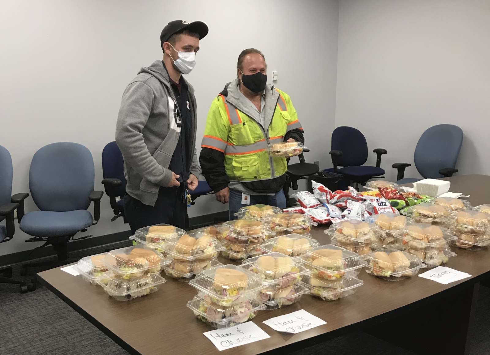 Food For Work Program Food Trucks Serve Free Meals to Public Works Crews in Herndon, Fairfax ...